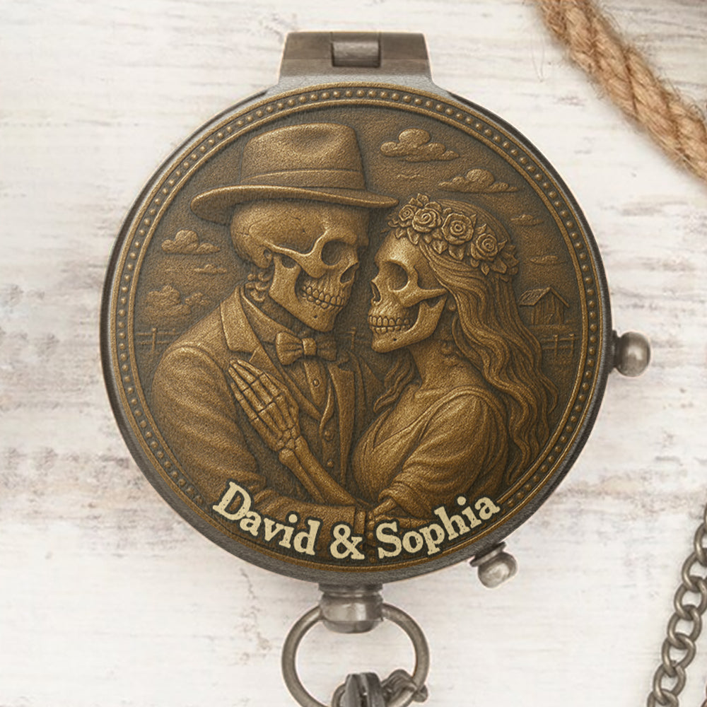 Find Your Way Back To Me - Personalized Couple Compass