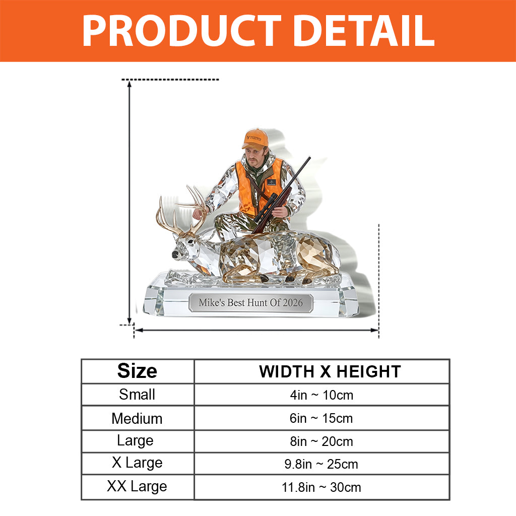 Custom From Any Photo - Personalized Hunting Custom Shaped Acrylic Plaque