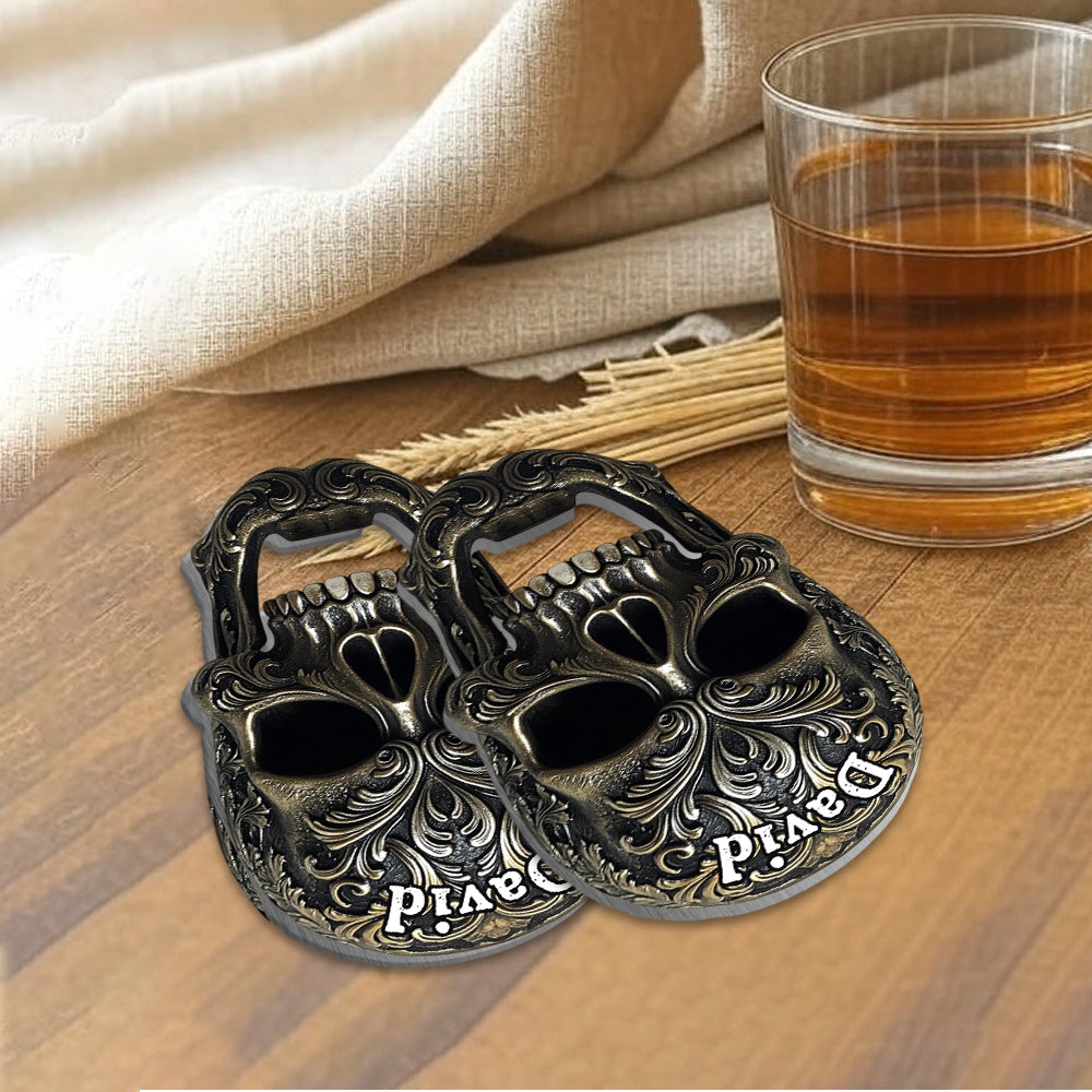 Cooler Totenkopf-Flaschenöffner – Personalisierter Bierflaschenöffner