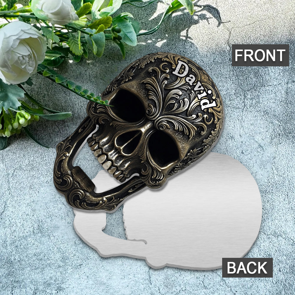 Cooler Totenkopf-Flaschenöffner – Personalisierter Bierflaschenöffner
