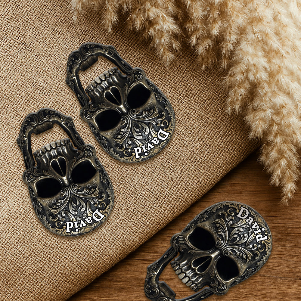Cooler Totenkopf-Flaschenöffner – Personalisierter Bierflaschenöffner