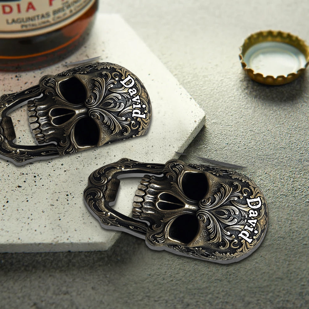 Cooler Totenkopf-Flaschenöffner – Personalisierter Bierflaschenöffner