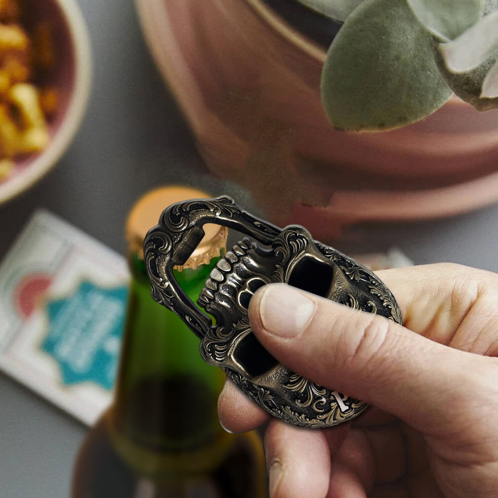 Cooler Totenkopf-Flaschenöffner – Personalisierter Bierflaschenöffner