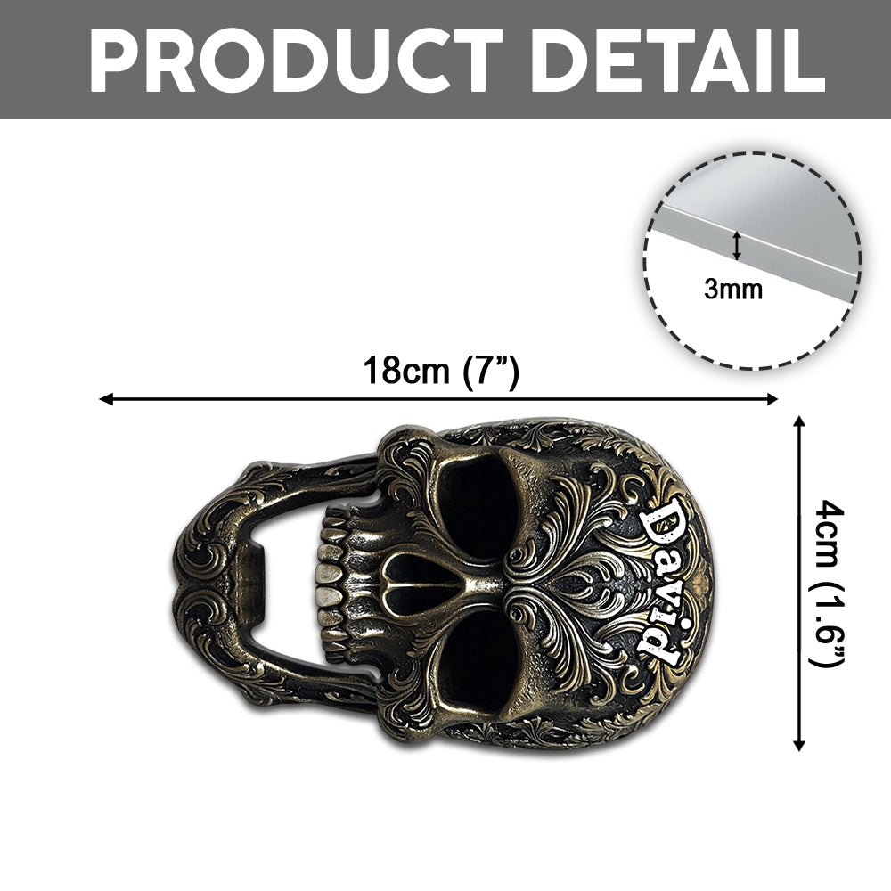 Cooler Totenkopf-Flaschenöffner – Personalisierter Bierflaschenöffner