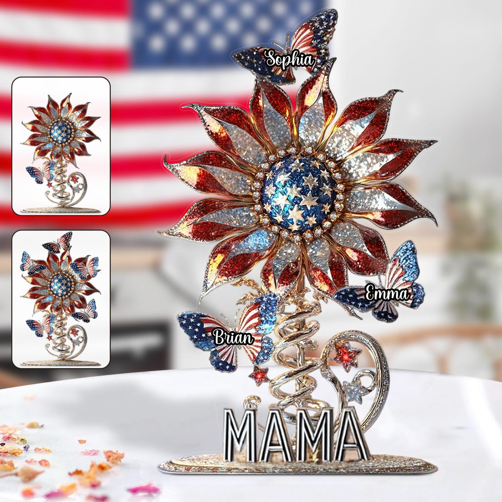 Best Mom Ever - Personalized Mother Custom Shaped Acrylic Plaque