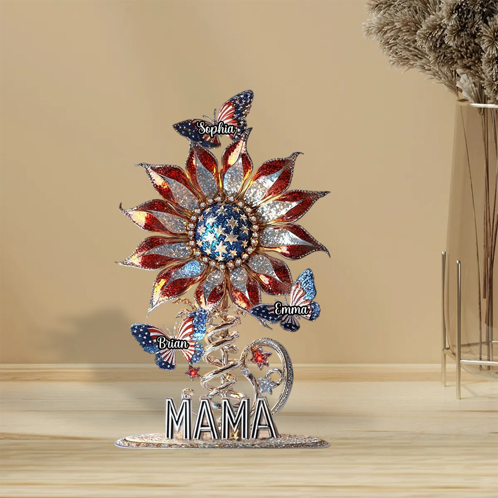 Best Mom Ever - Personalized Mother Custom Shaped Acrylic Plaque