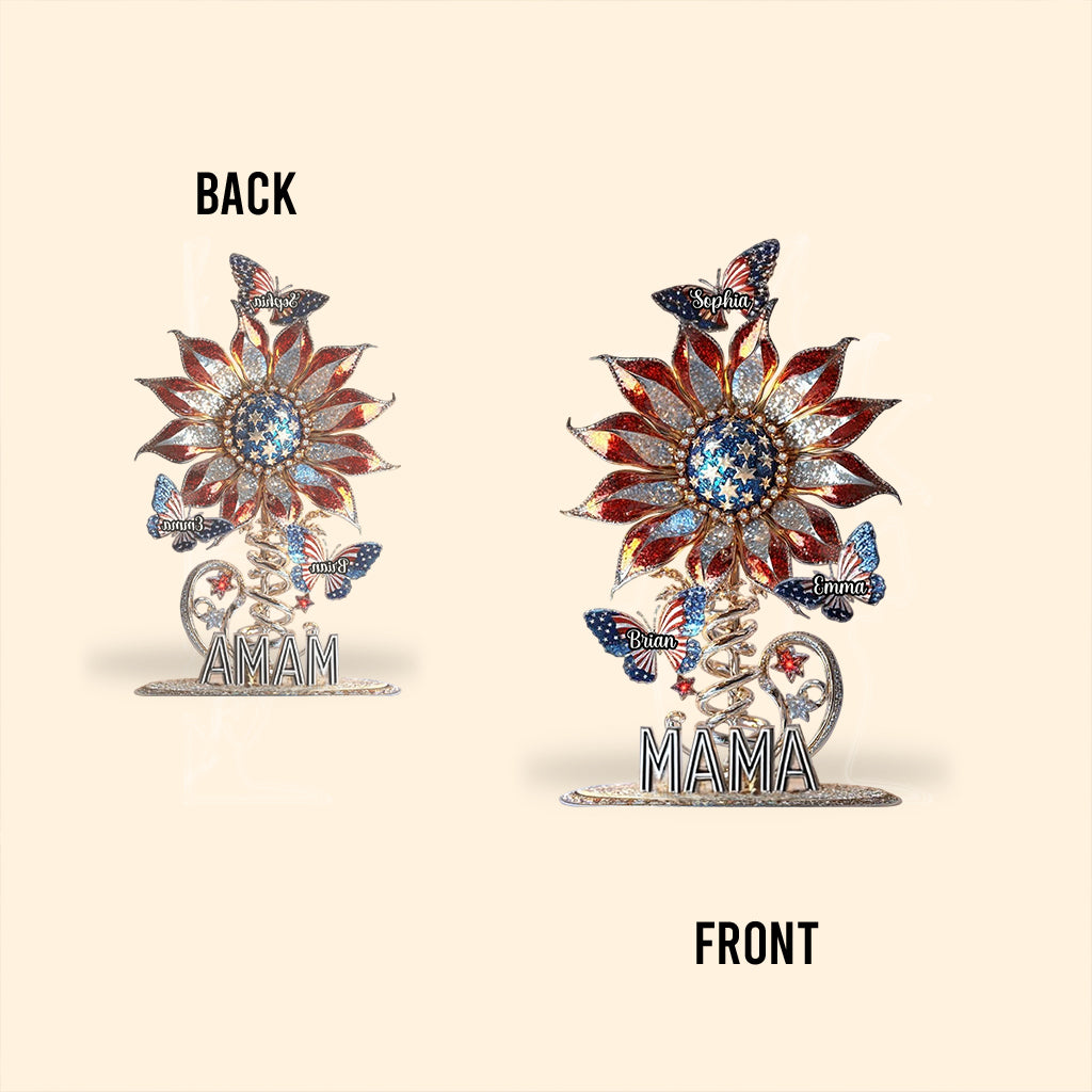 Best Mom Ever - Personalized Mother Custom Shaped Acrylic Plaque