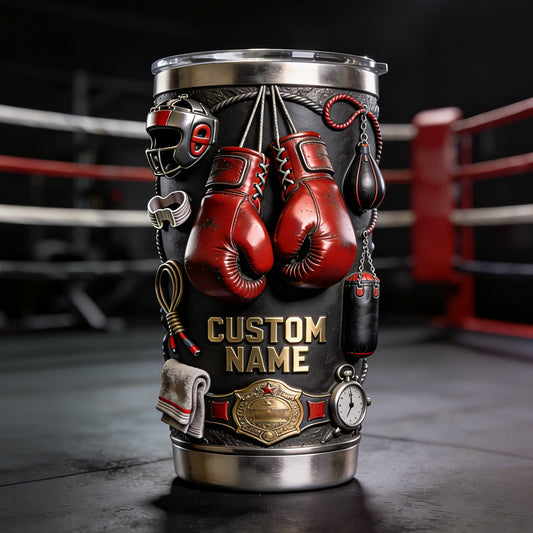 Gobelet isotherme personnalisé Love Boxing