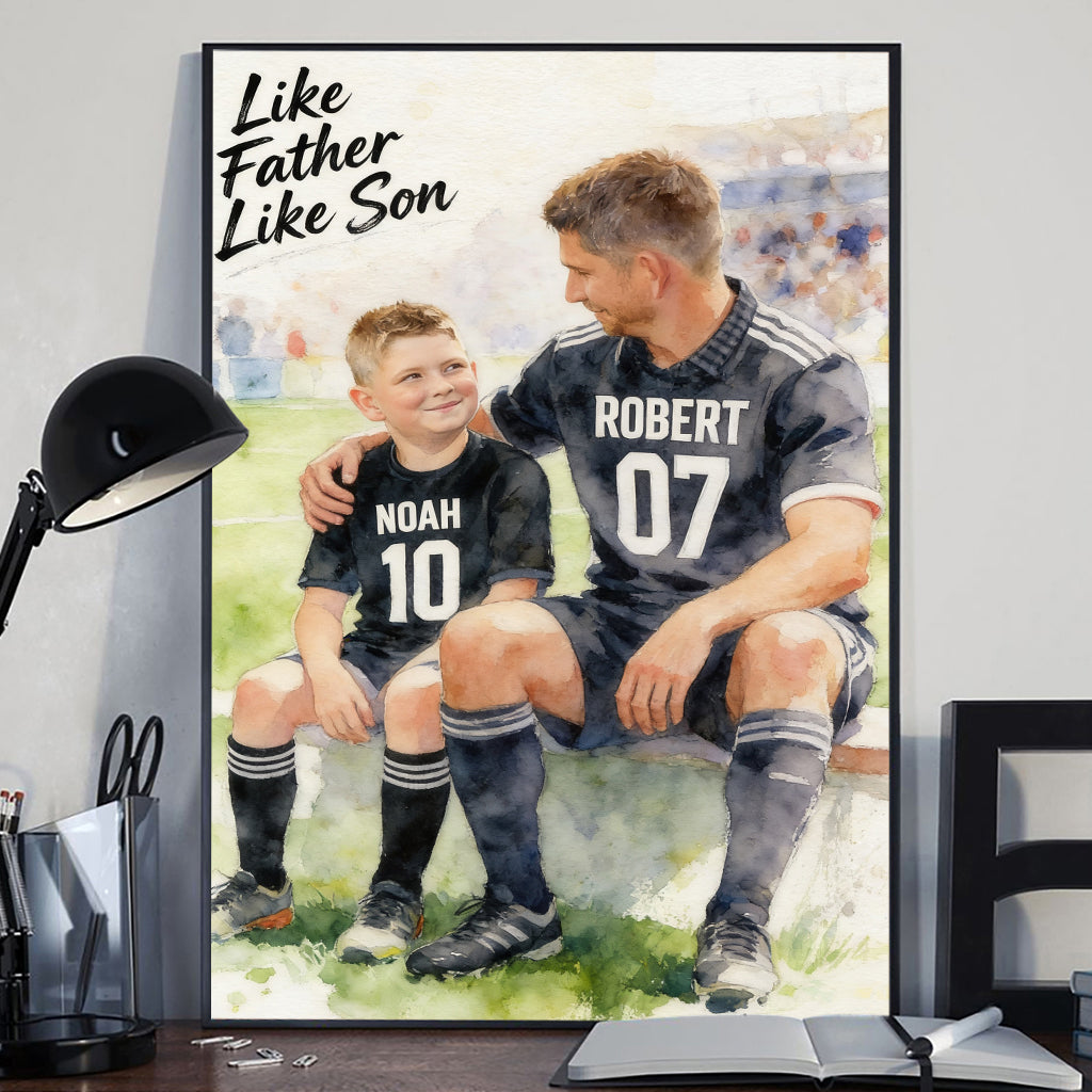 Sport personnalisé - Toile et affiche personnalisées pour papa