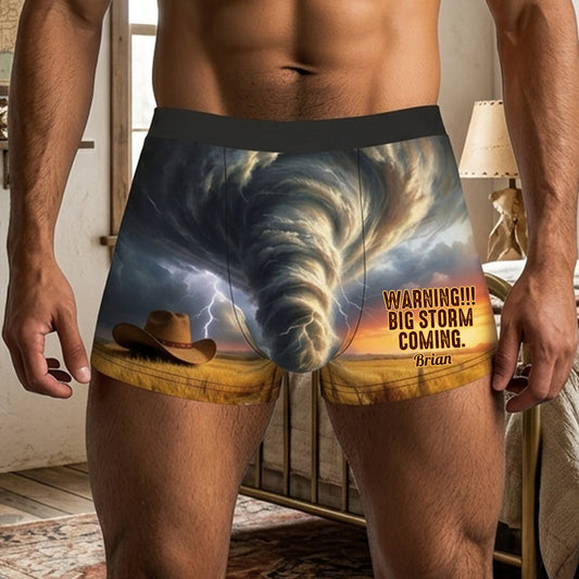 Cadeau Amusant Pour Lui/ Petit Ami/ Mari... - Boxers Personnalisés Épicés pour Couples