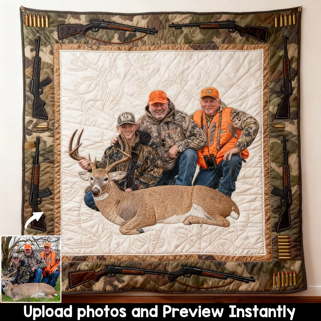 Couverture de chasse personnalisée « Love Hunting »