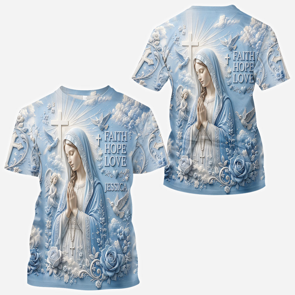 I Believe - Personalized Christian All Over Shirt