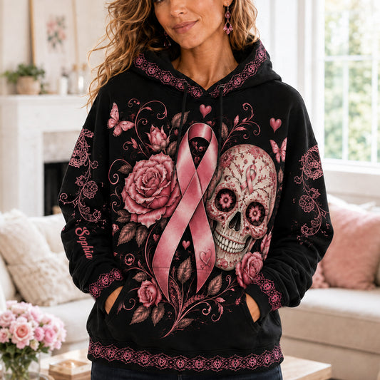 Breast Cancer Awareness - Personalized Breast Cancer Awareness All Over Shirt