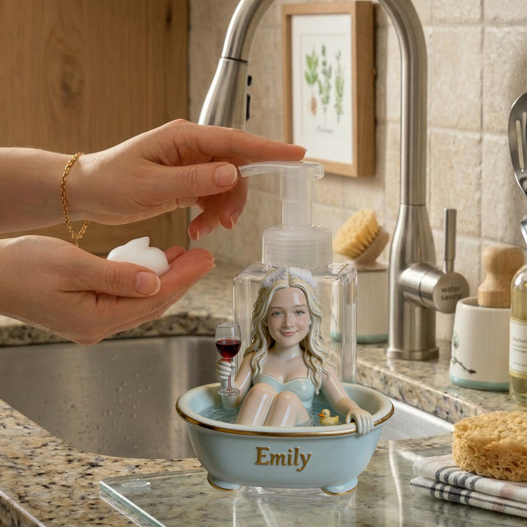 Personalisierte Weinpumpen-Dispenser - Ihr Foto