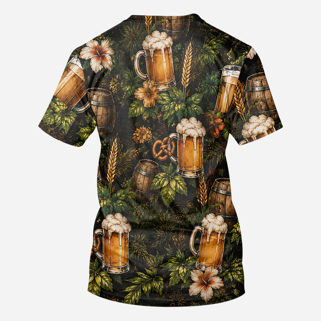 Funny Beer Belly - Personalized Beer All Over Shirt