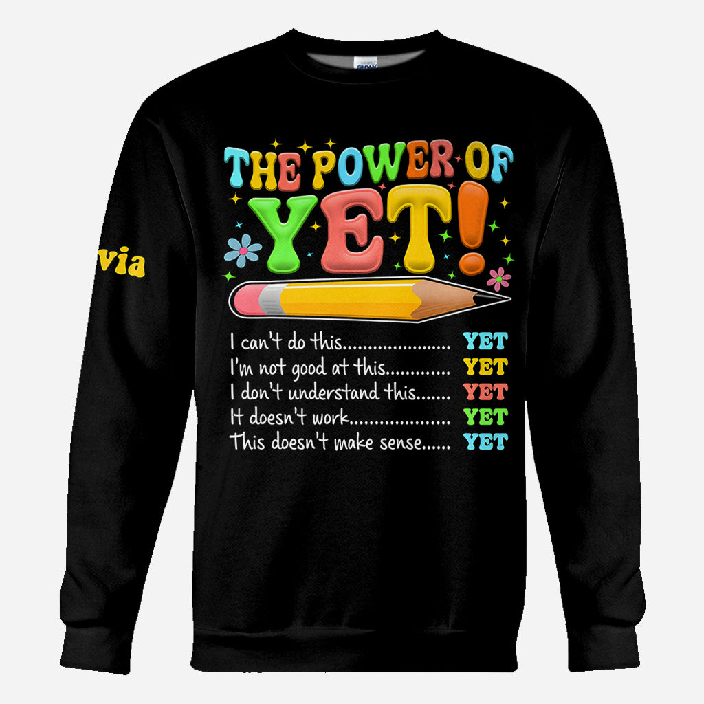 Back To School - Personalized Teacher All Over Shirt