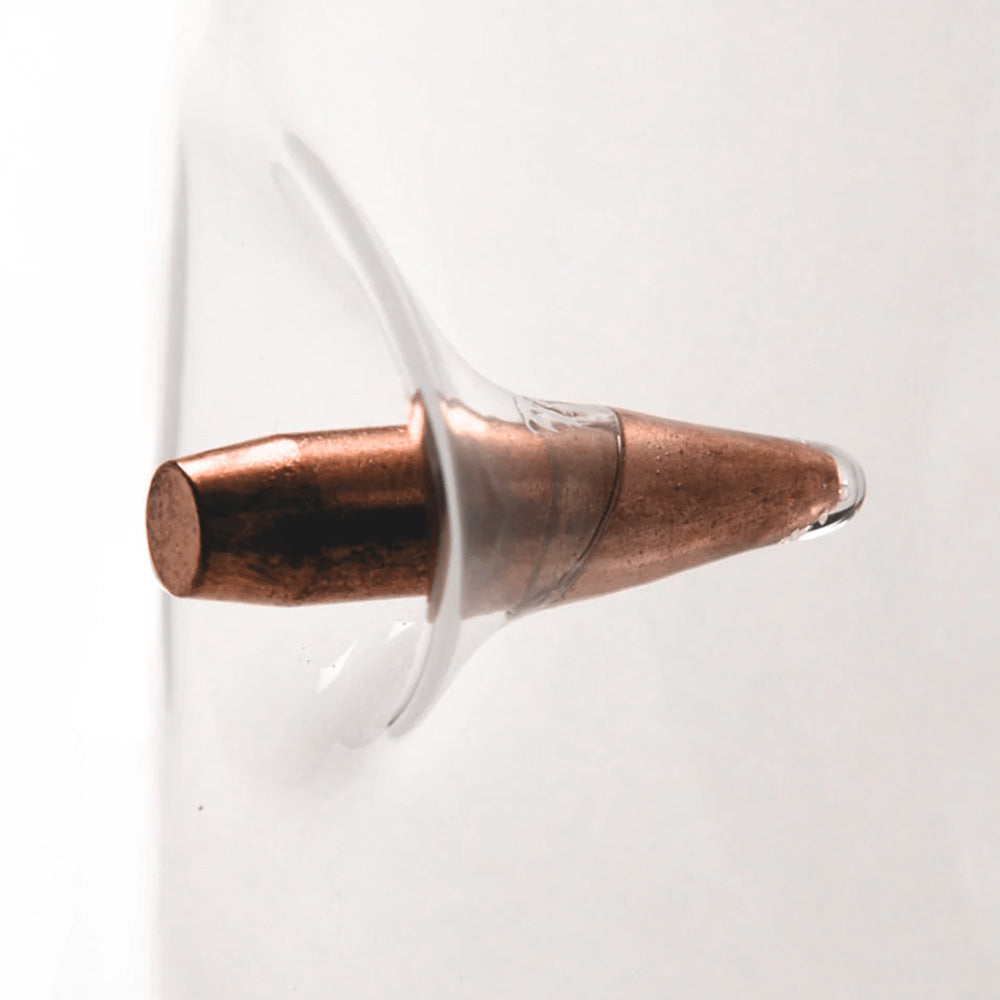 Servir et protéger - Verre à whisky personnalisé en forme de balle de policier