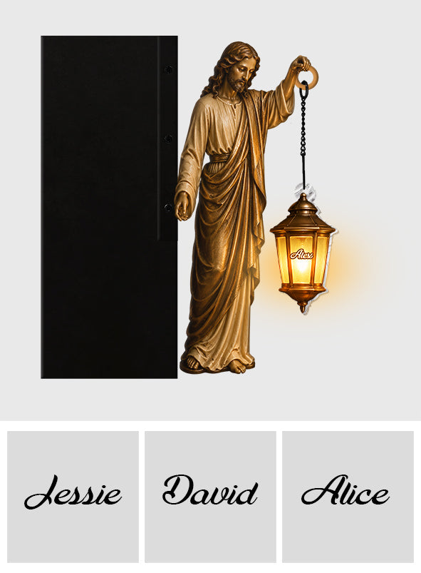 Believer - Personalisierte Christliche Bücherregal-Lampe