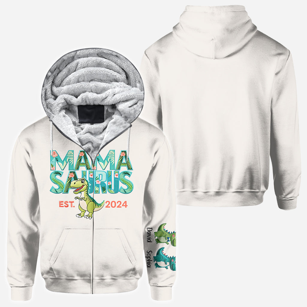 Mamasaurus - Personalized Mother All Over Shirt