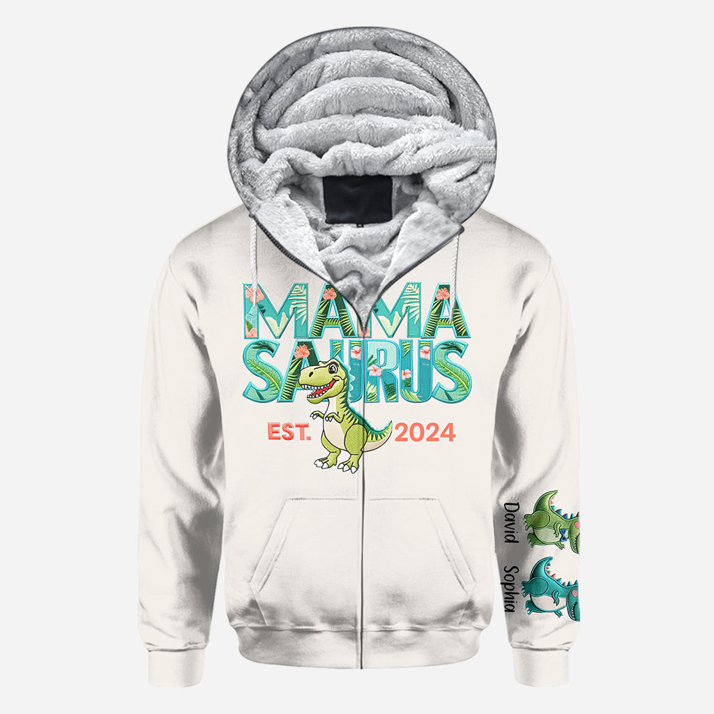 Mamasaurus - Personalized Mother All Over Shirt