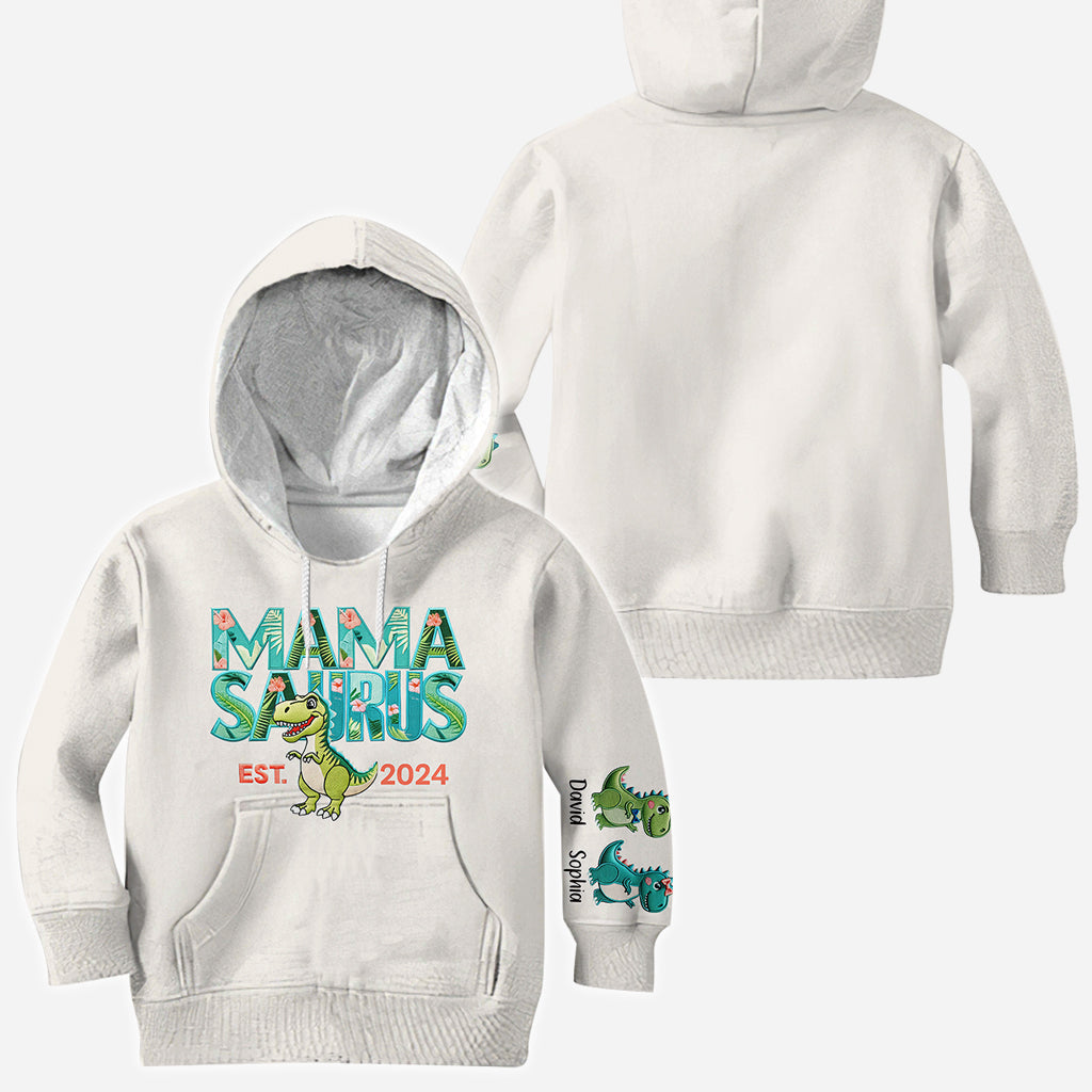 Mamasaurus - Personalized Mother All Over Shirt