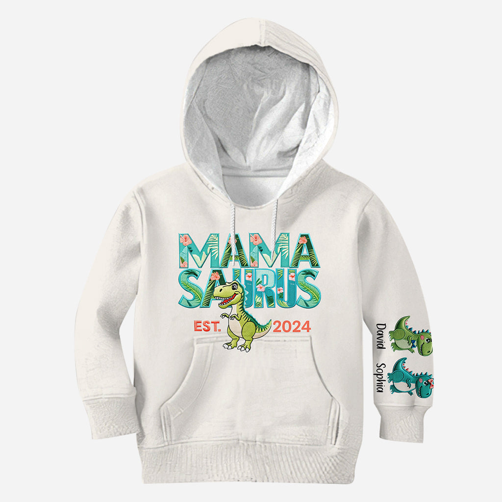 Mamasaurus - Personalized Mother All Over Shirt