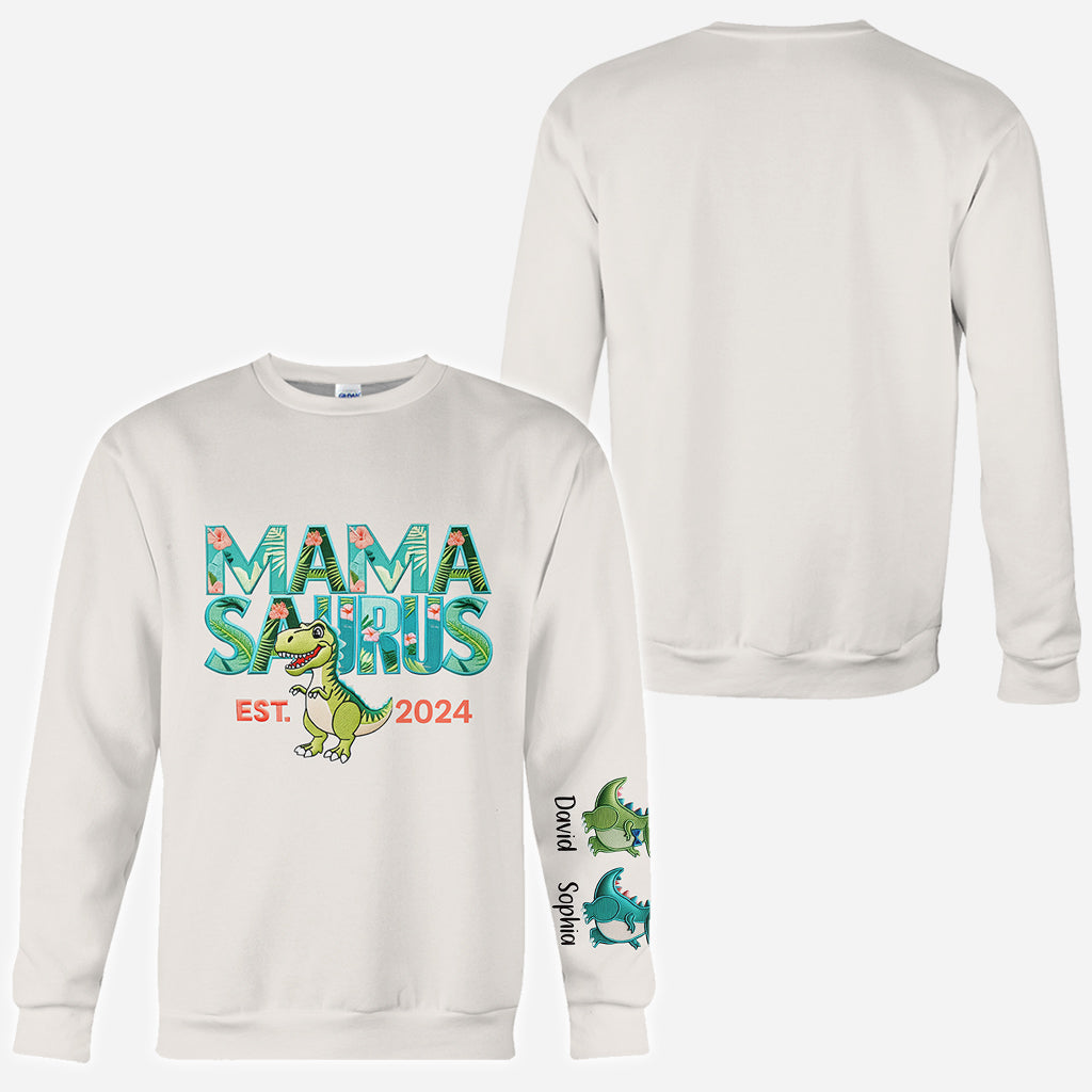 Mamasaurus - Personalized Mother All Over Shirt
