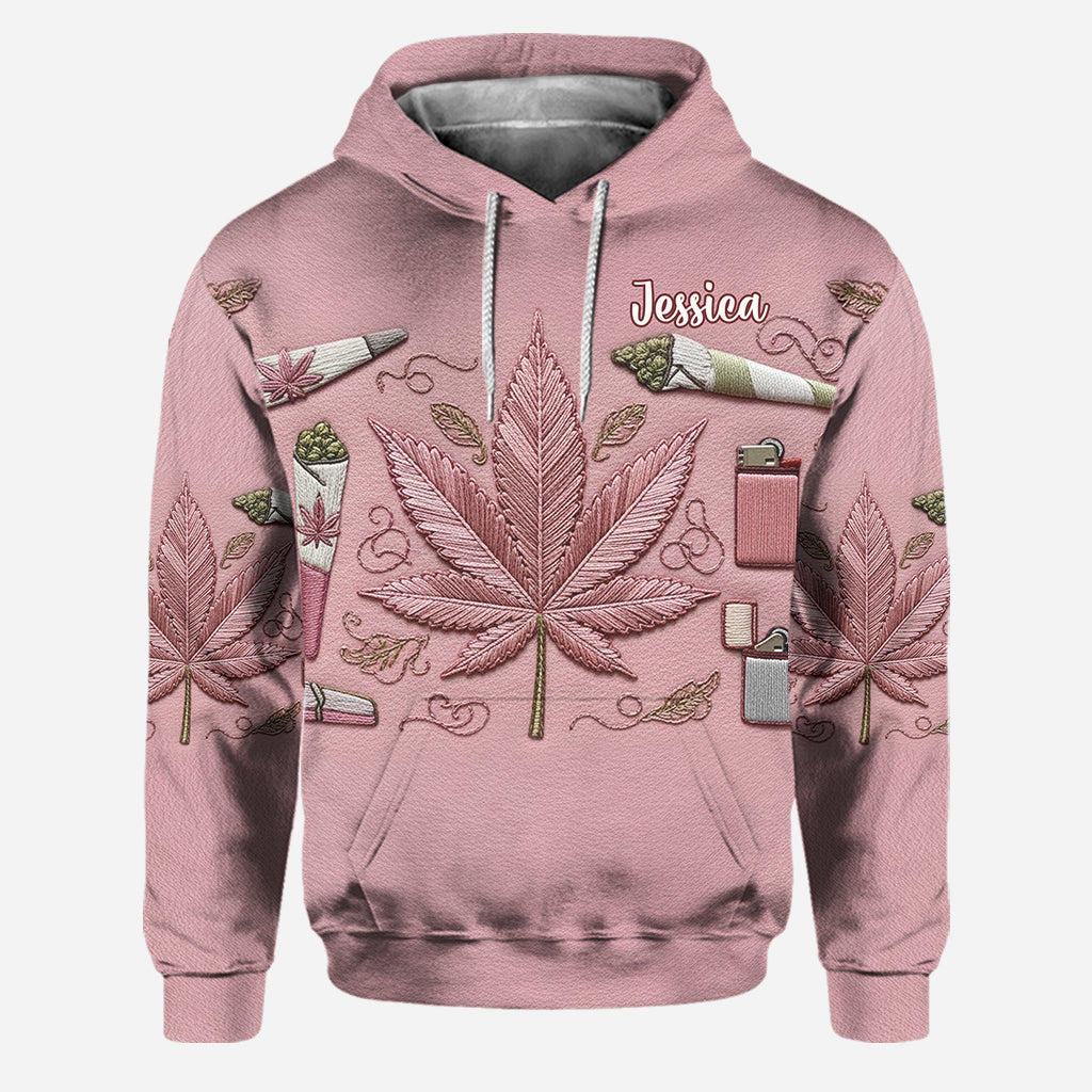 Stoner Chic – Personalisierter Weed-Hoodie und Leggings
