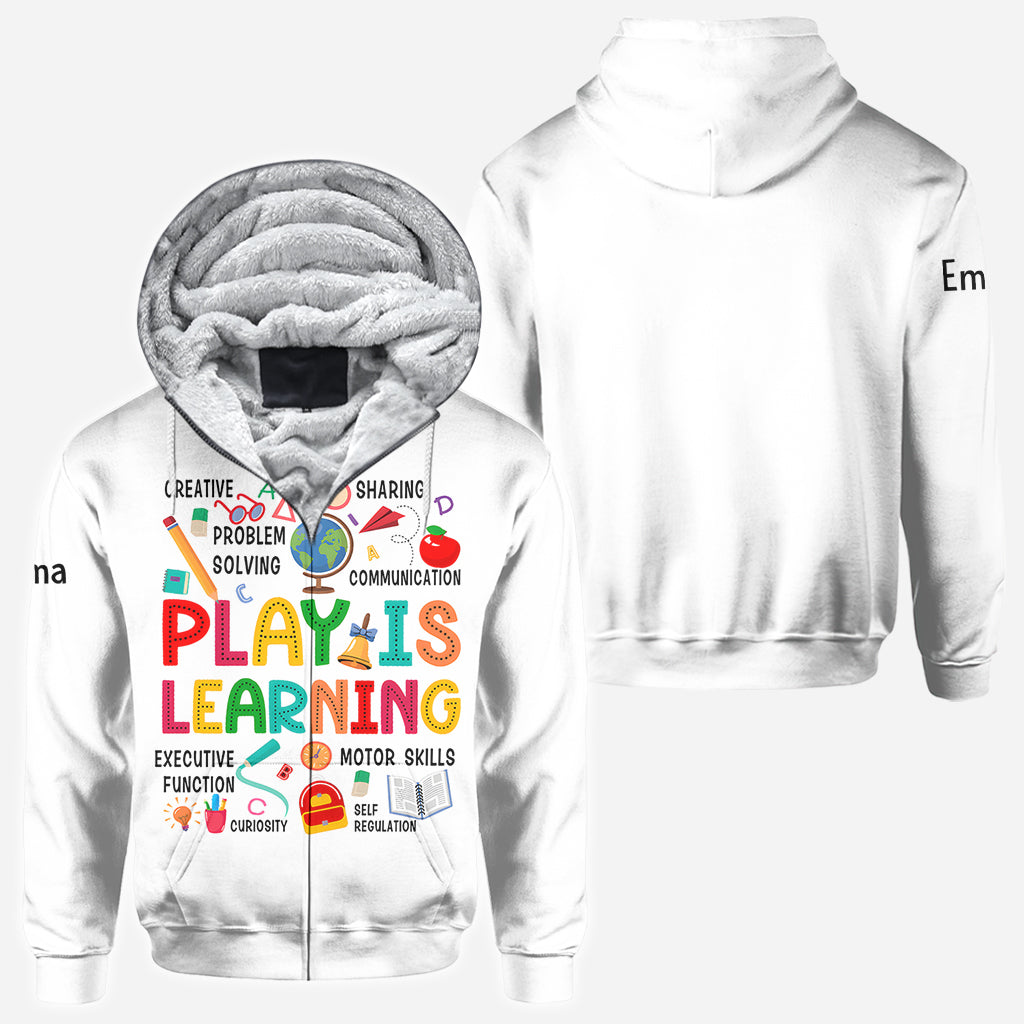 Back To School - Personalized Teacher All Over Shirt