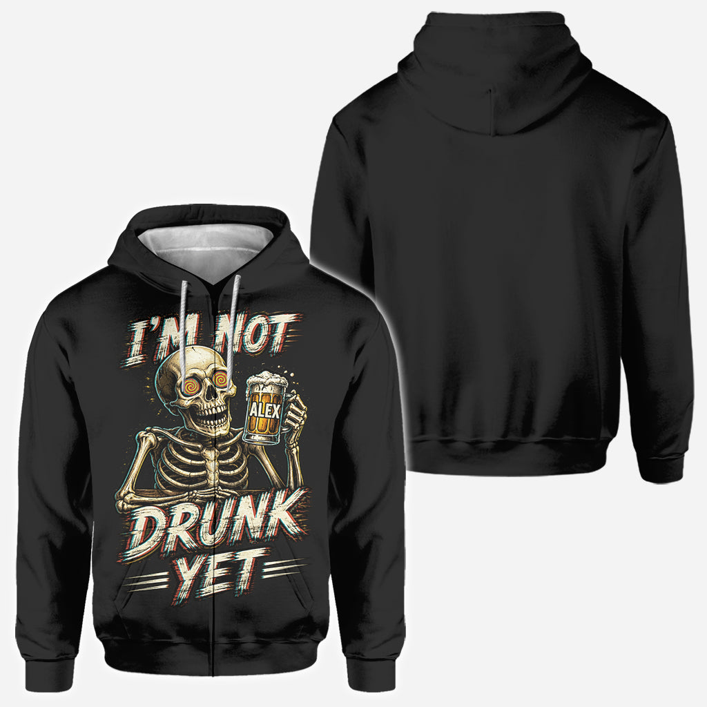 Ich bin noch nicht betrunken - Personalisierte Bier-Allover-Shirt