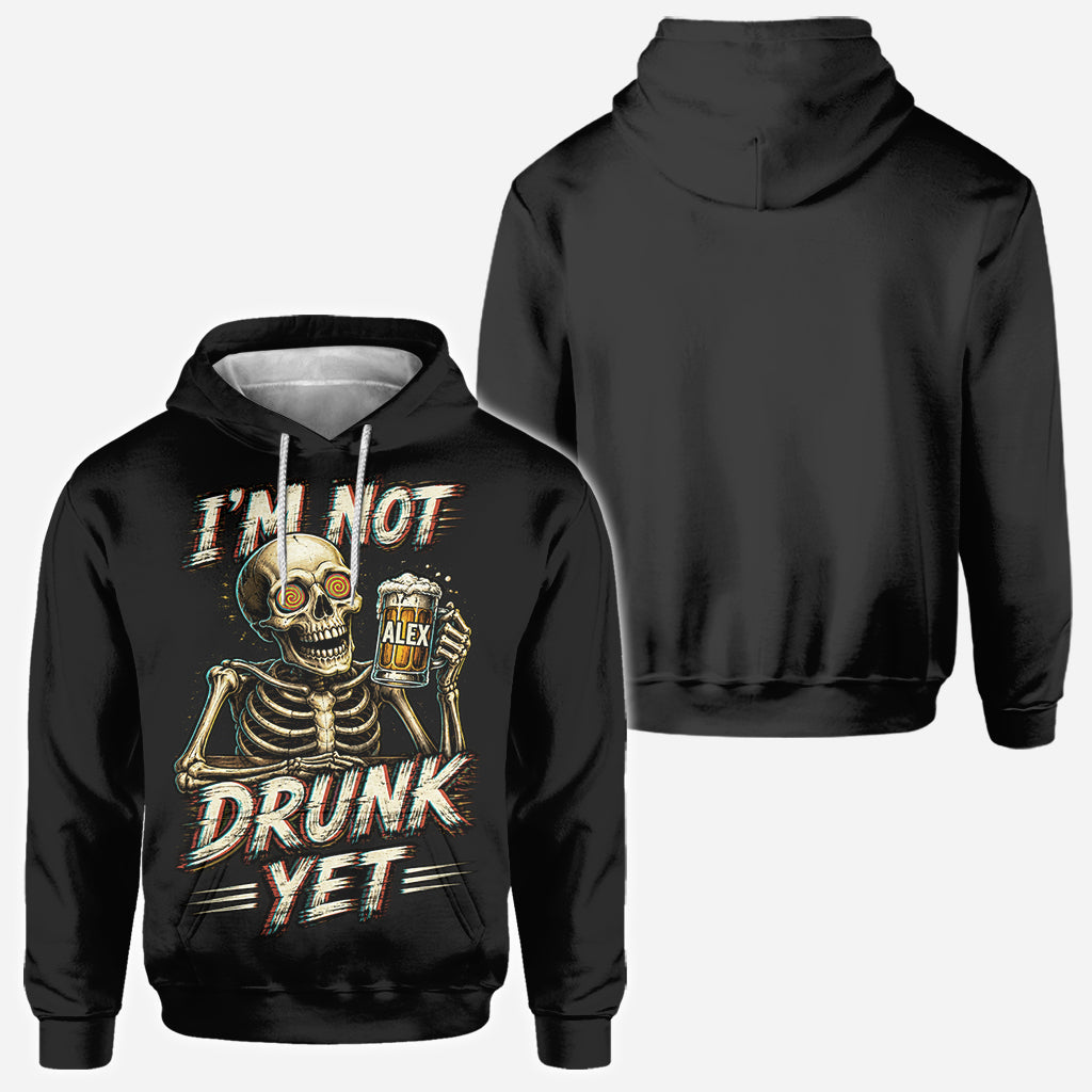 Ich bin noch nicht betrunken - Personalisierte Bier-Allover-Shirt