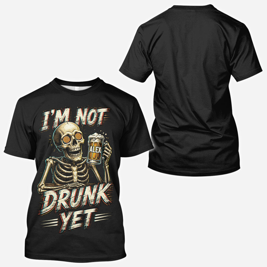 Ich bin noch nicht betrunken - Personalisierte Bier-Allover-Shirt