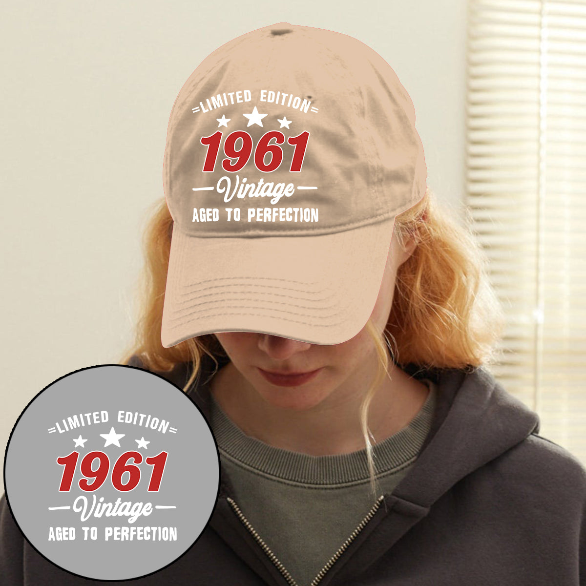 Birthday Gift - Personalized Birthday Embroidered Classic Cap