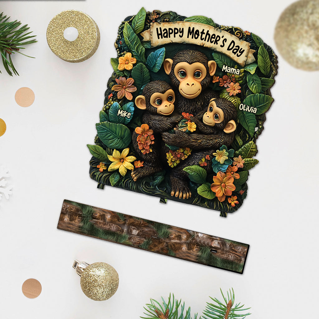 Mother of Little Monkeys - Personalized Mother 1 Layered Big Freestanding