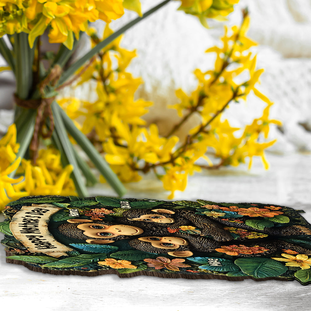 Mother of Little Monkeys - Personalized Mother 1 Layered Big Freestanding