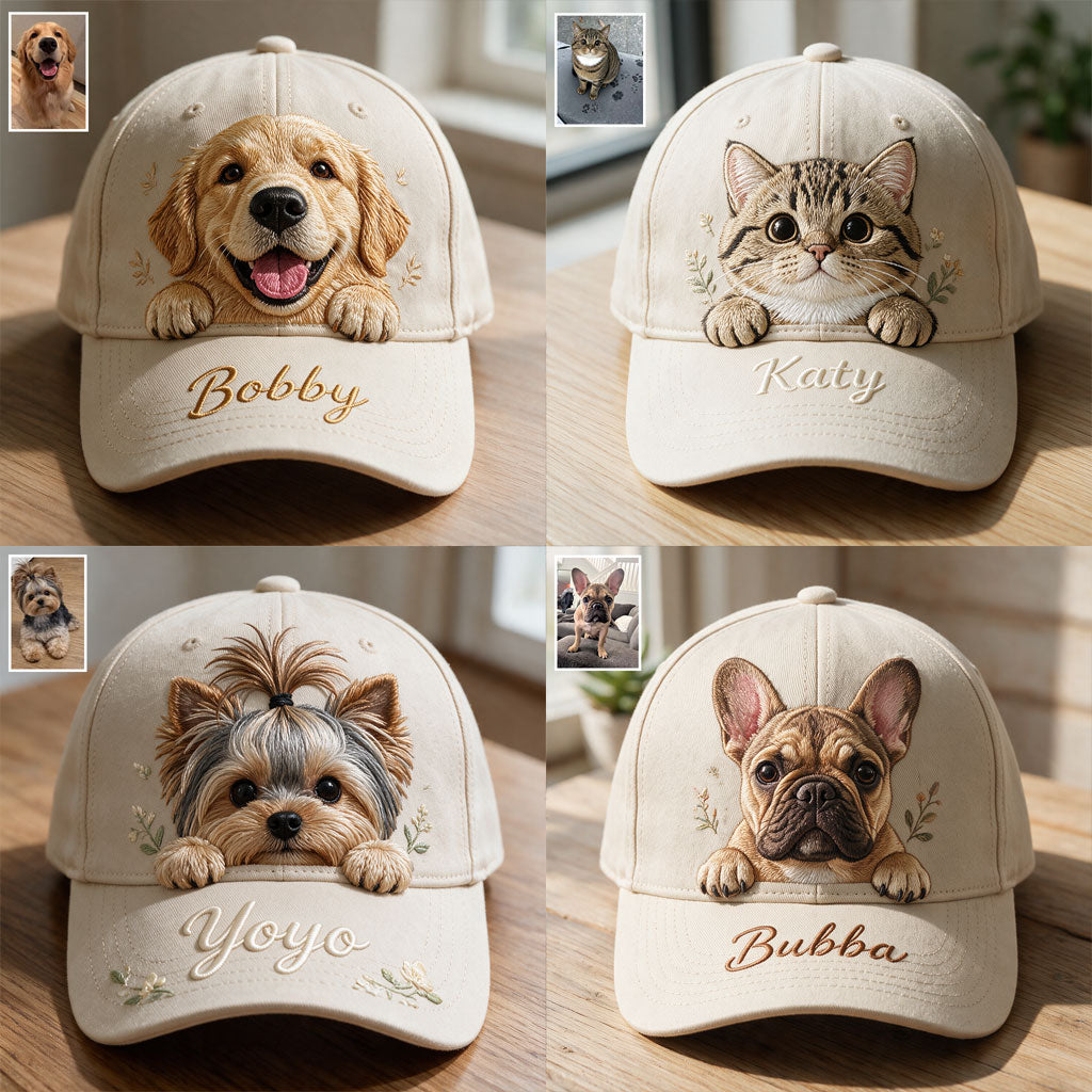 Peaking Pet - Personalisierte Hundekappe