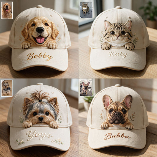 Peaking Pet - Personalized Dog Classic Cap