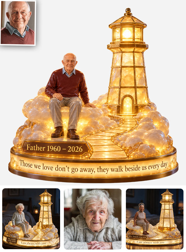 Personalized Memorial Gift, A Beautiful Keepsake to Honor a Loved One - Personalized Memorial Acrylic LED Night Light