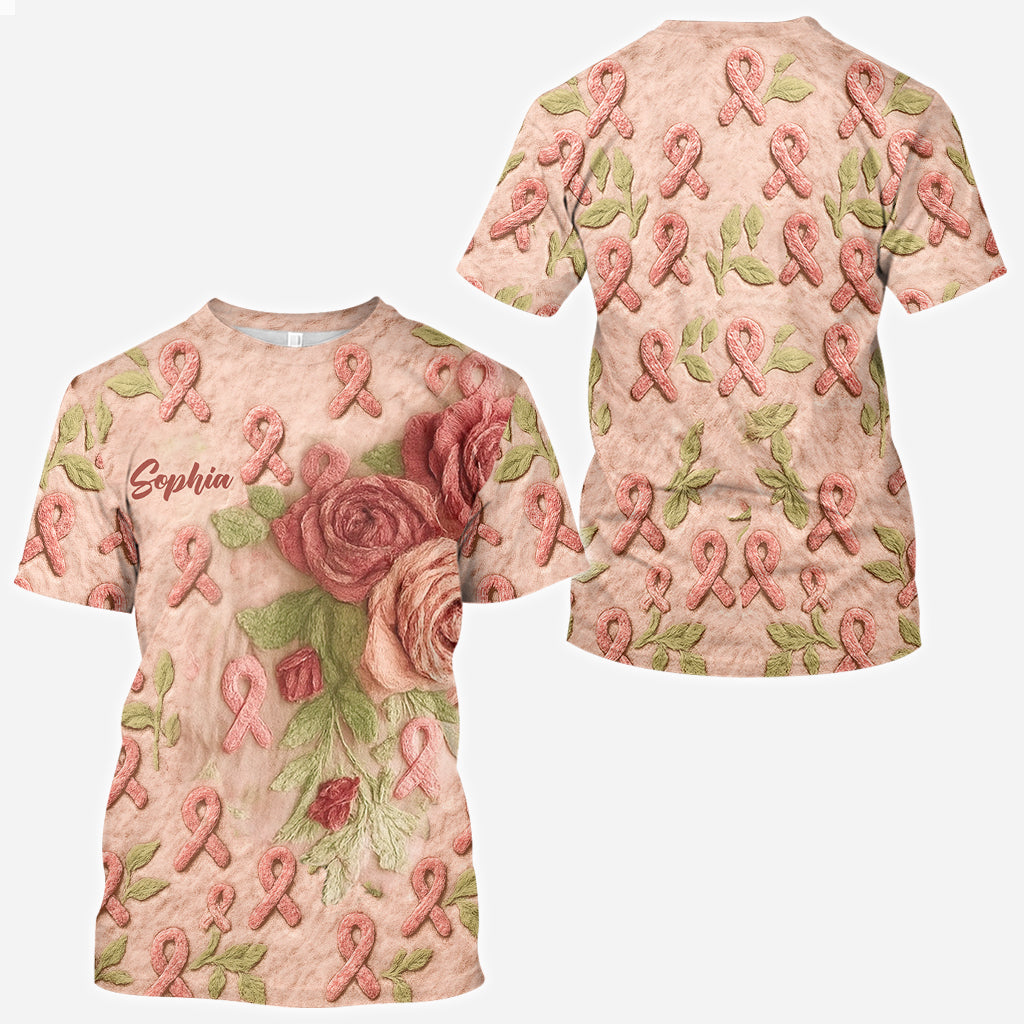 Brustkrebsvorsorge – Personalisiertes T-Shirt zur Brustkrebsvorsorge