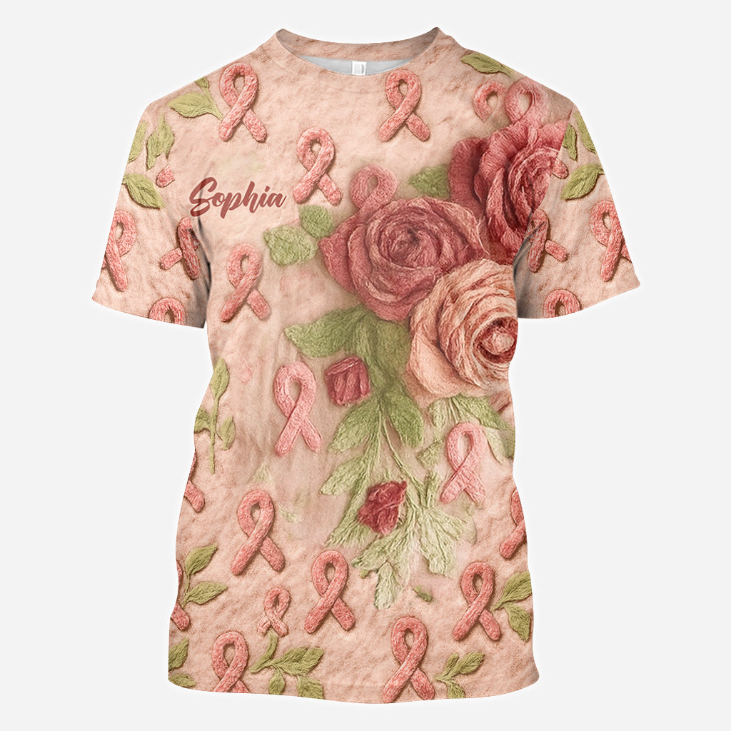 Brustkrebsvorsorge – Personalisiertes T-Shirt zur Brustkrebsvorsorge