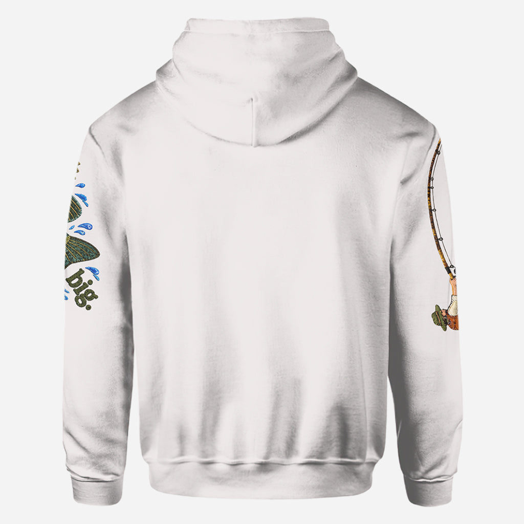 Ask Me How Big It Was - Personalized Fishing All Over Shirt