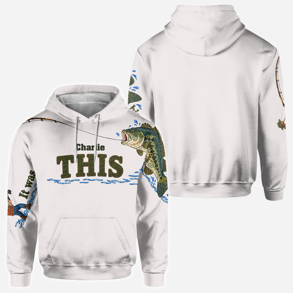 Ask Me How Big It Was - Personalized Fishing All Over Shirt