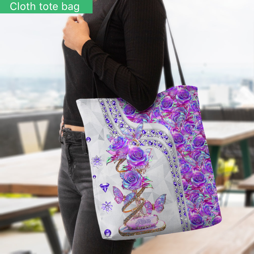 My Garden Gift For Mom, Grandma,... - Personalized Mother Tote Bag