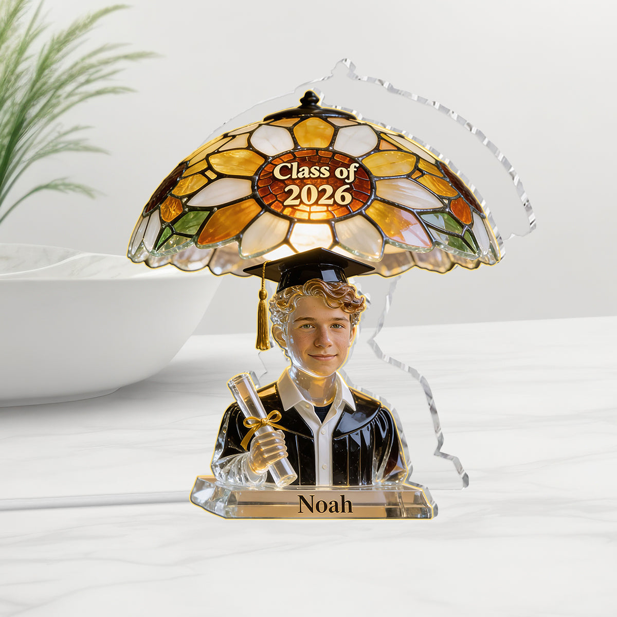 Photo Personnalisée - Lampe de Nuit LED Acrylique Personnalisée