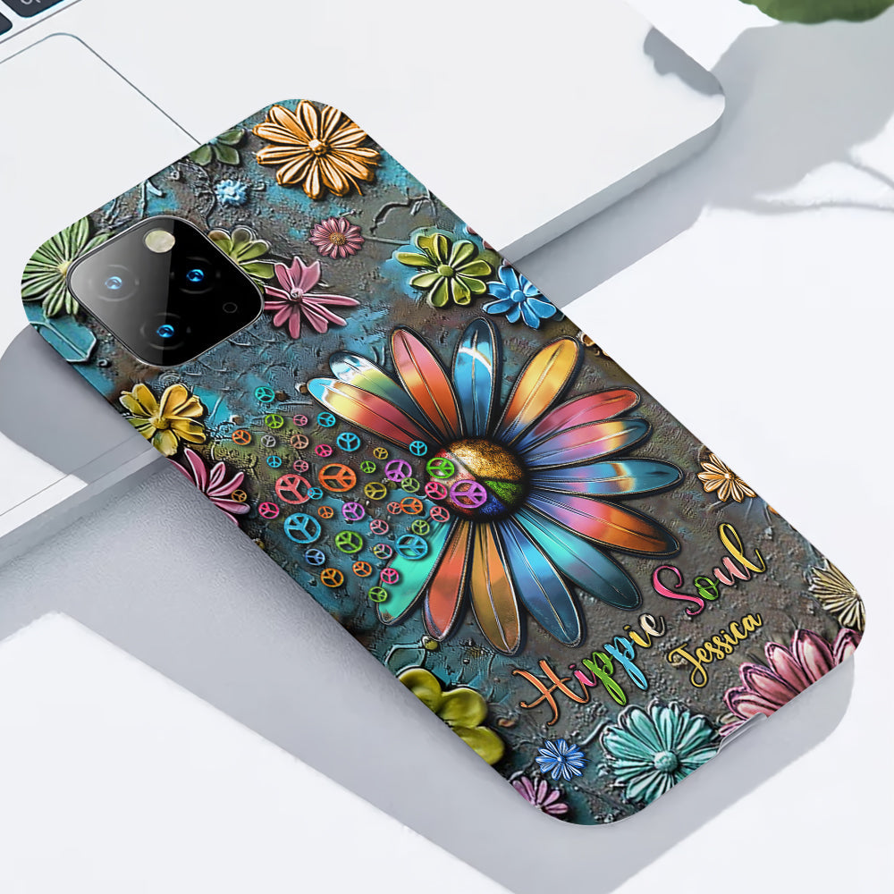 Hippie Soul – Personalisierte Handyhülle mit Hippie-Vollbilddruck