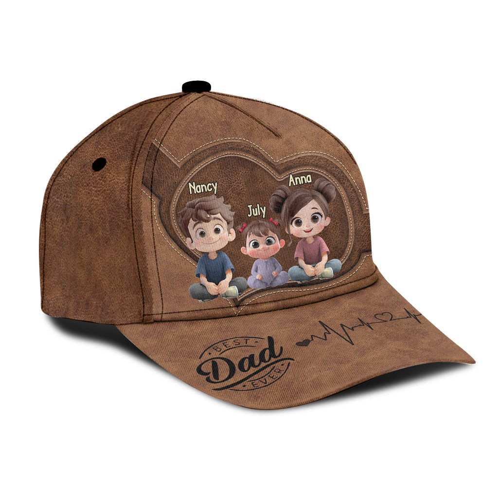 Best Dad Ever - Personalized Father Classic Cap