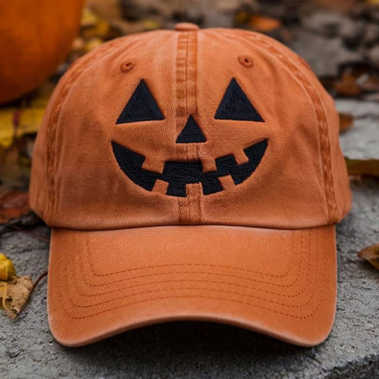 Kürbis - Personalisierte Halloween-Klassiker-Kappe