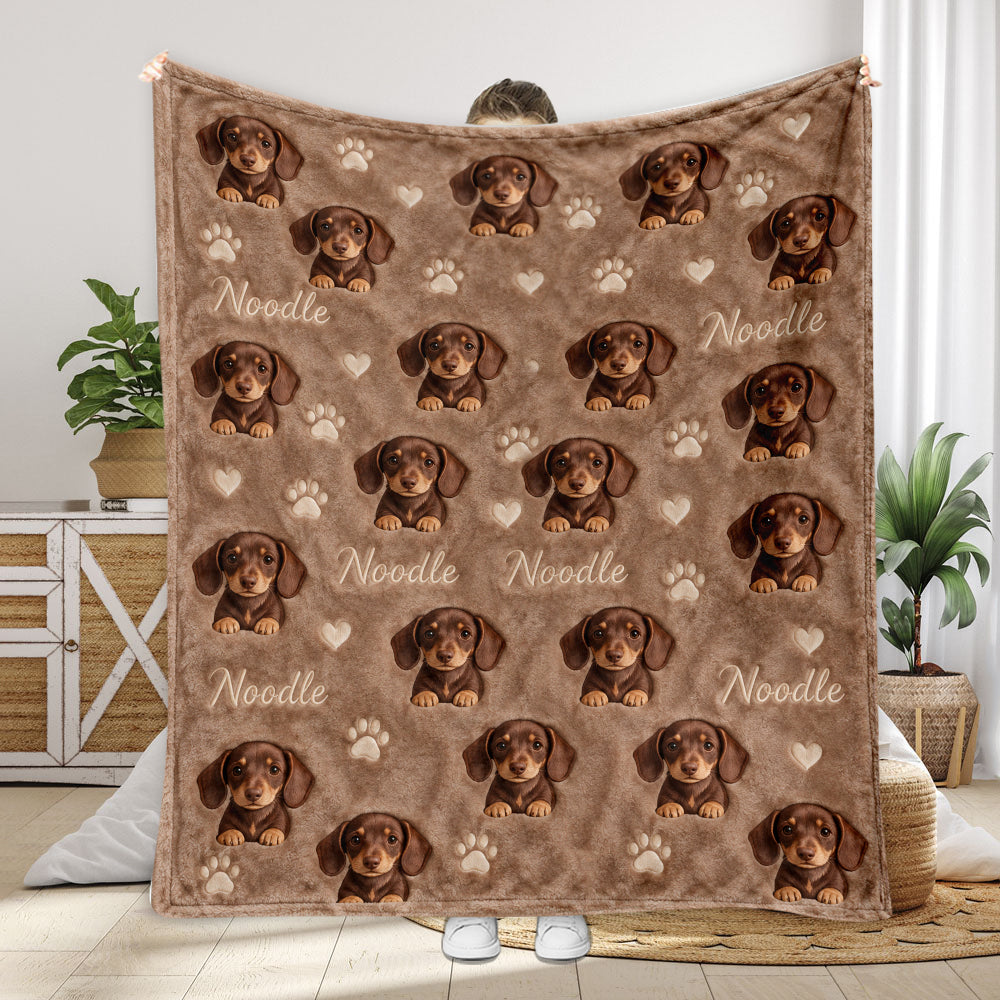Custom Any Photo - Personalized Dog Blanket