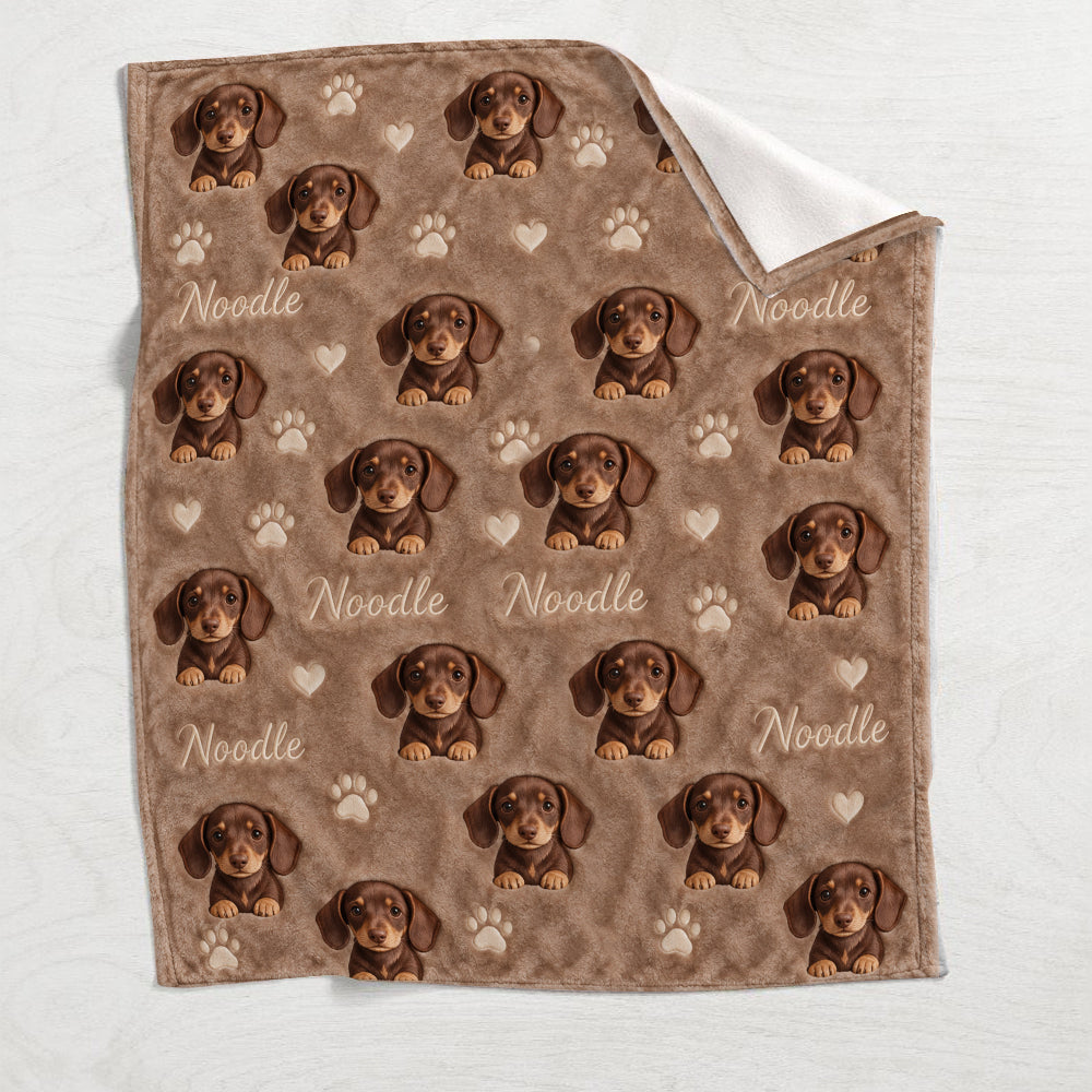 Custom Any Photo - Personalized Dog Blanket