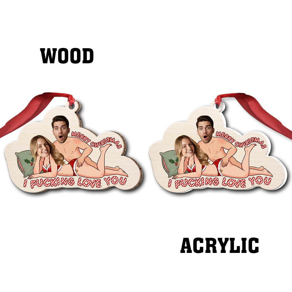 Spicy Couple Love - Personalized Couple Ornament